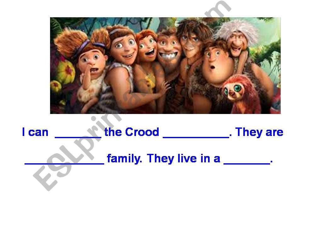 The Croods  powerpoint