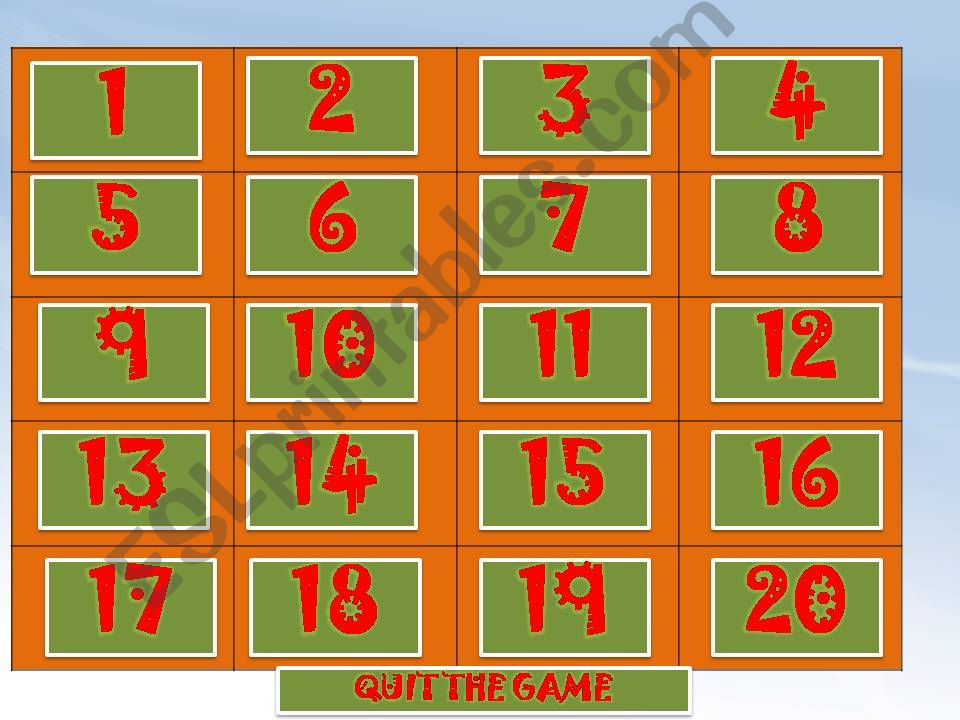 Classroom Language Memory Game