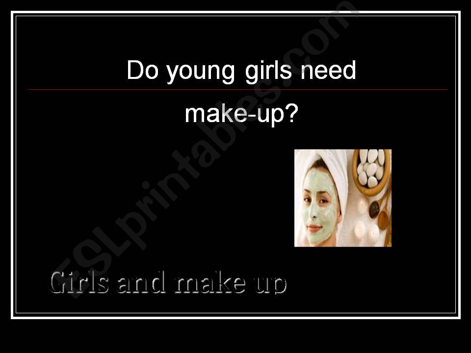 Make-up powerpoint