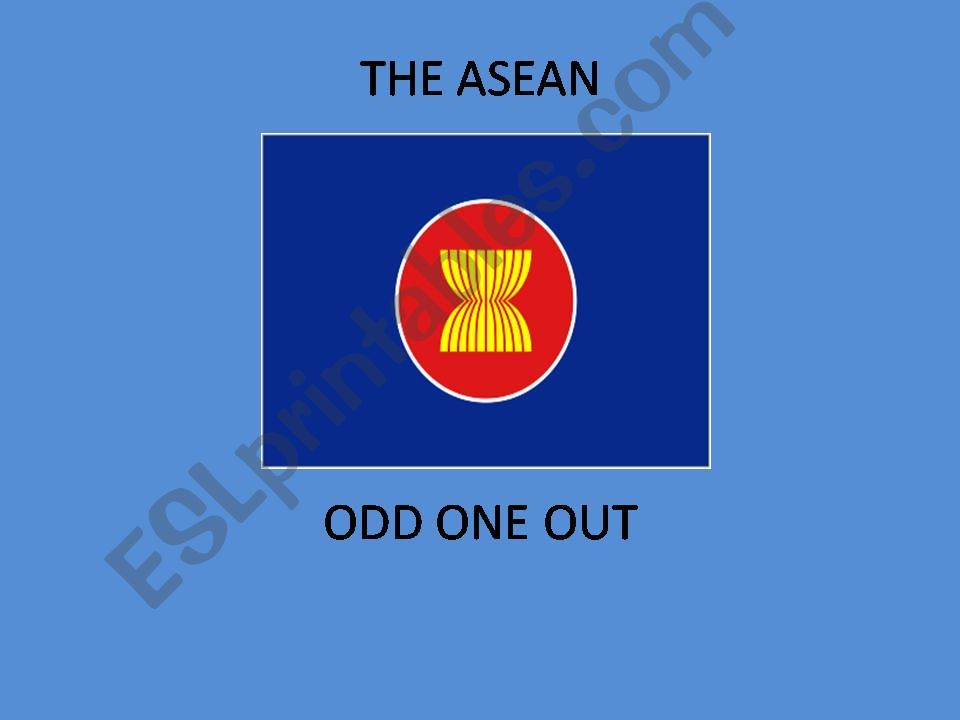 ASEAN odd-one-out powerpoint