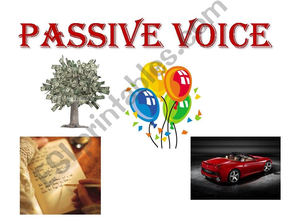Passive Voice  powerpoint