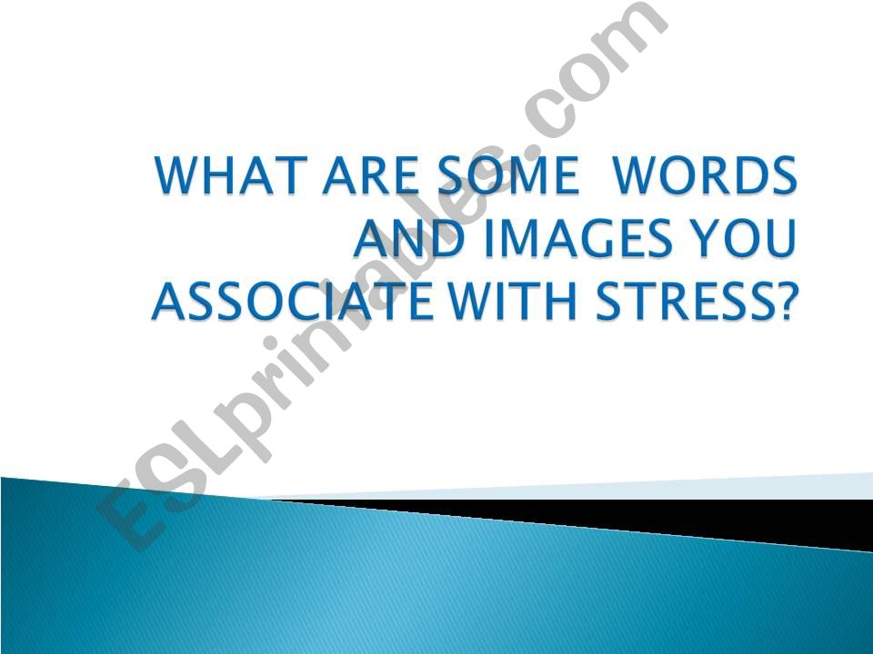 stress powerpoint