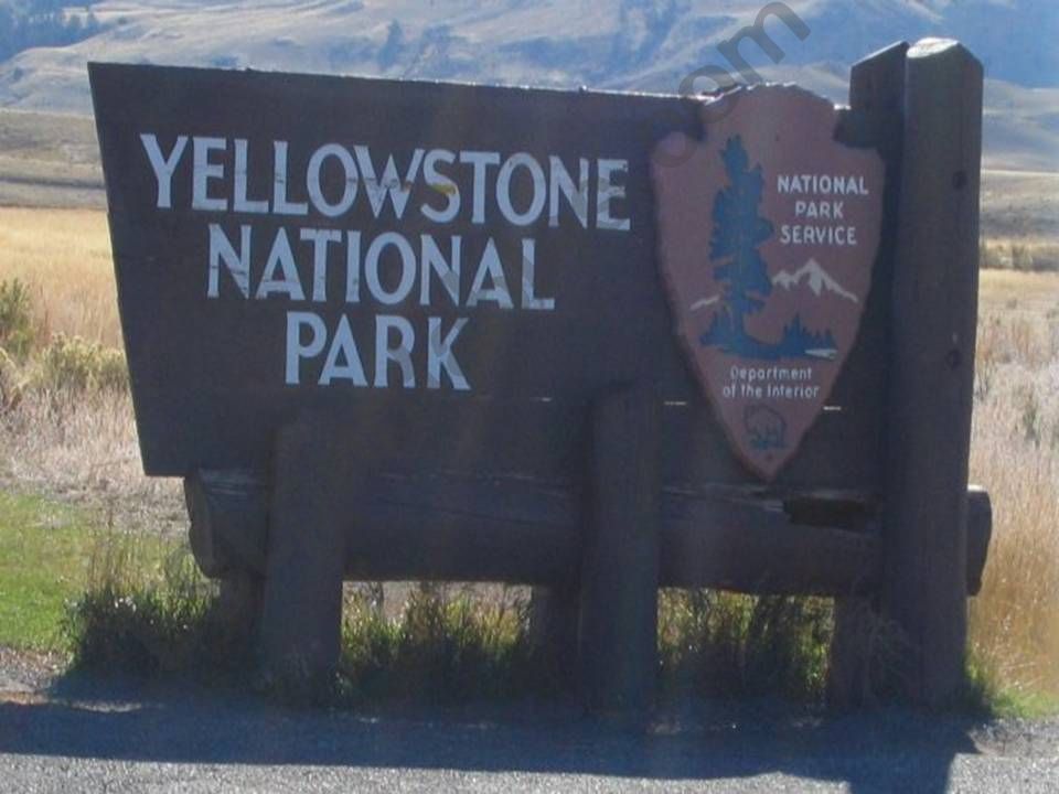 YELLOWSTONE NATIONAL PARK powerpoint