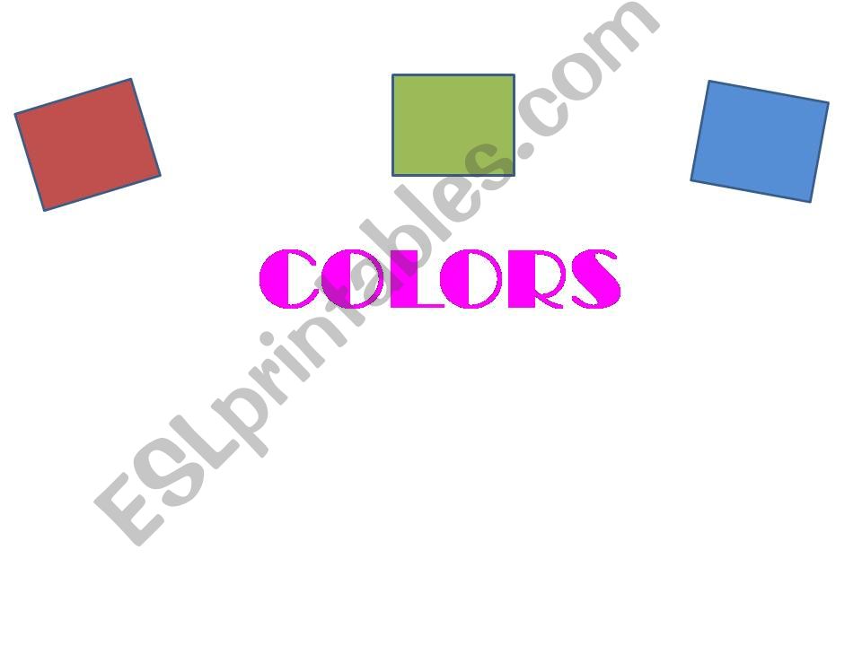 Colors powerpoint