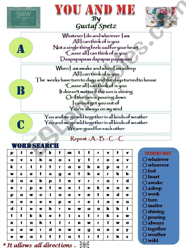 You and Me  powerpoint