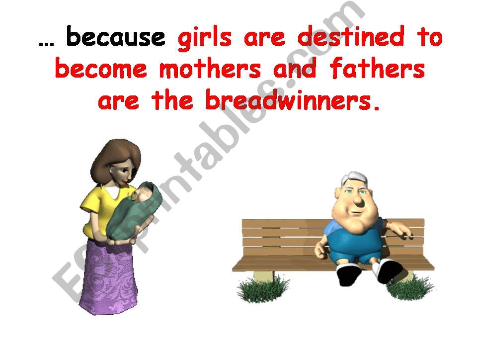 Boys and Girls Part 4 powerpoint