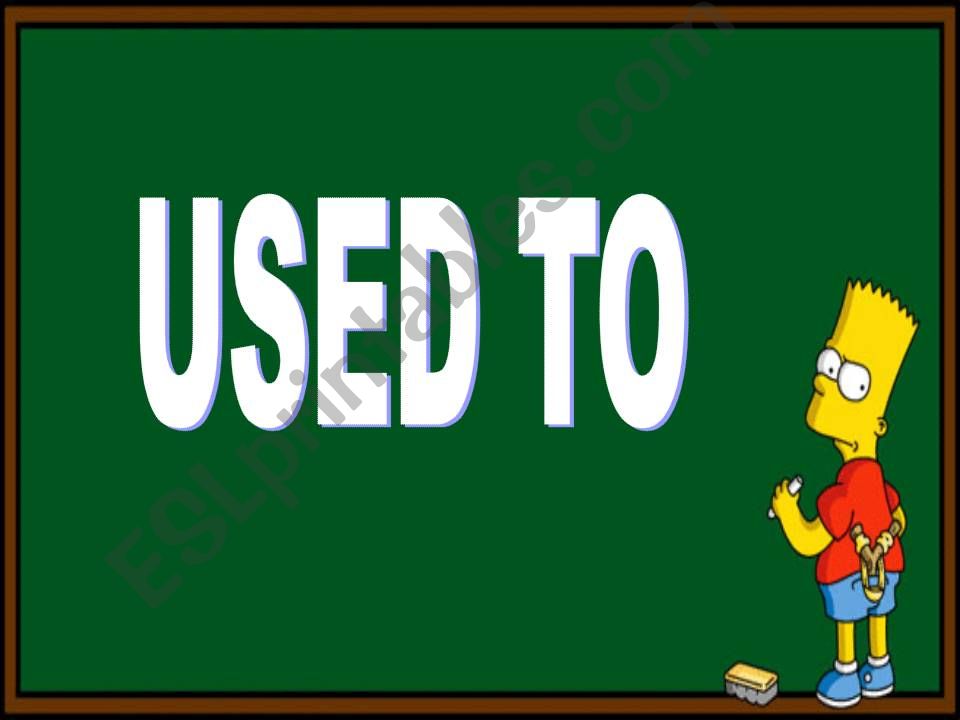 used to powerpoint
