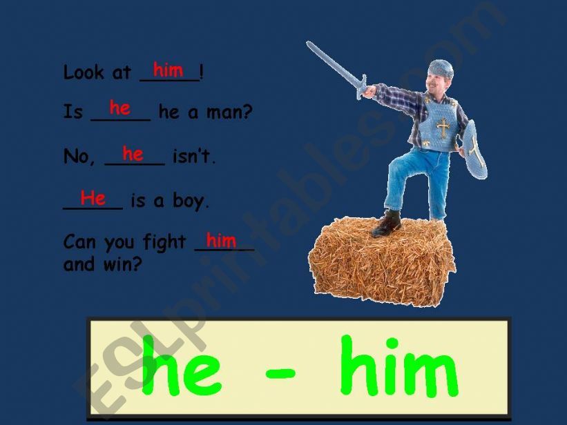 Pronouns (Part 2 of 4) powerpoint