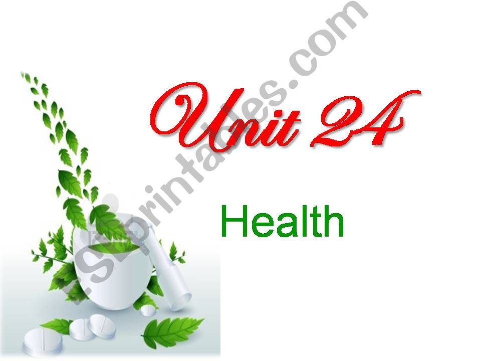 Health (Lead in) powerpoint
