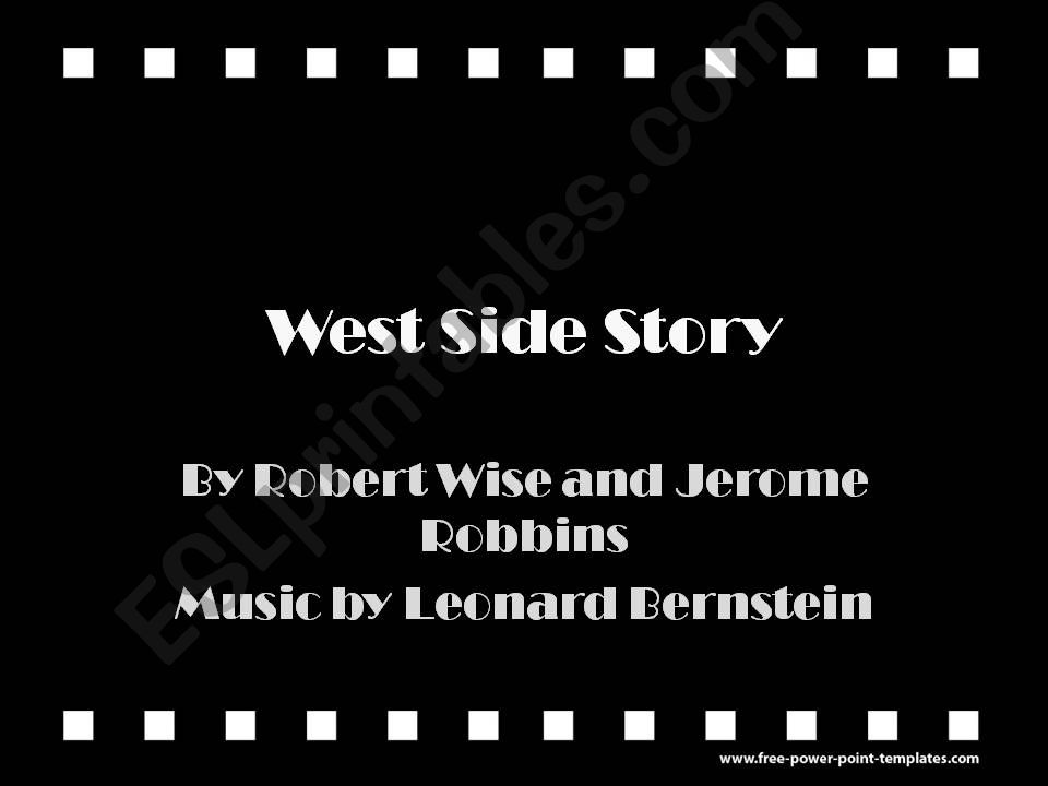 West Side Story powerpoint