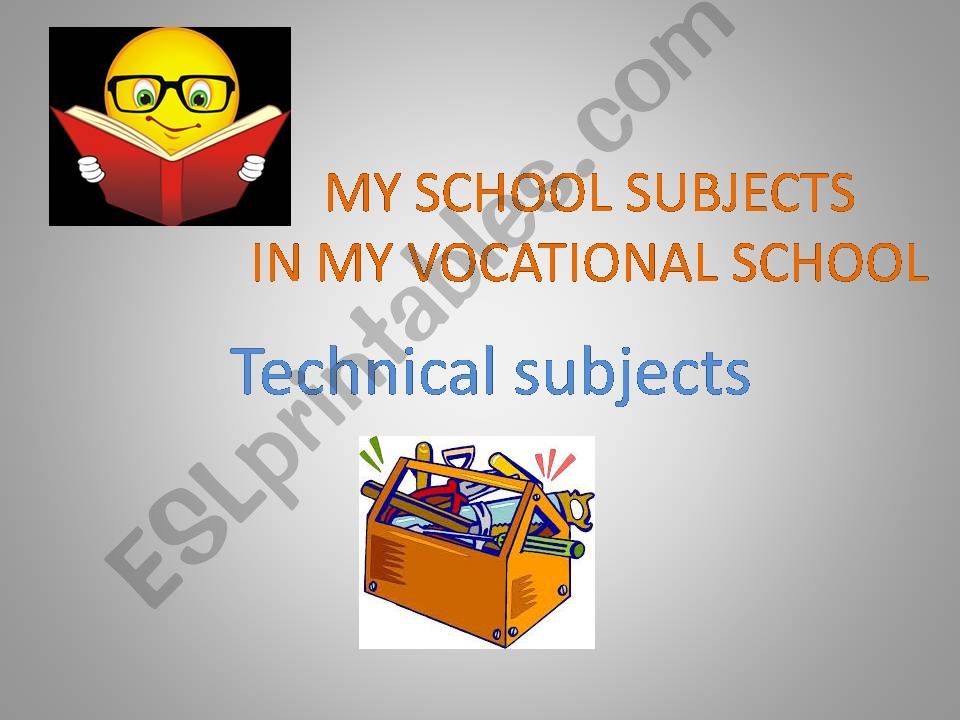 School subjects 2 powerpoint