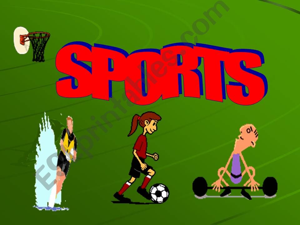 sports (part 1) powerpoint