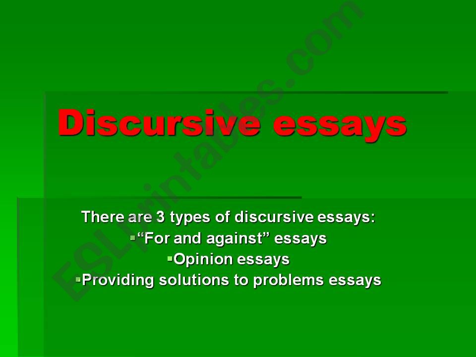 Essay Writing powerpoint