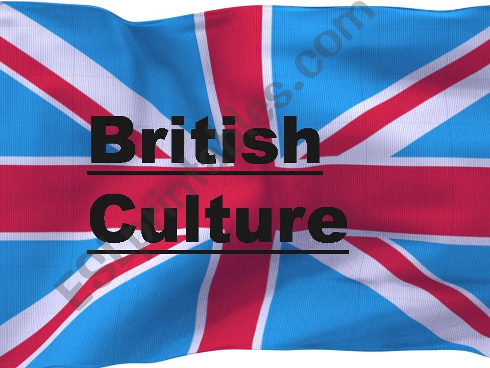 British Culture powerpoint