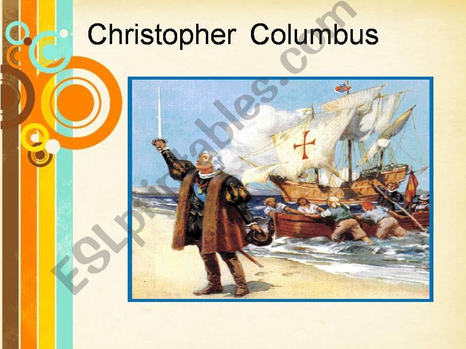 columbus   bio powerpoint