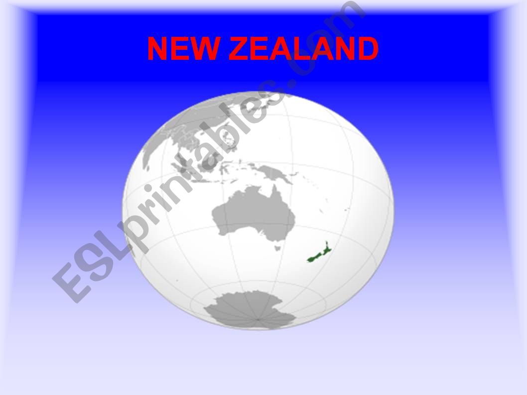 New Zealand powerpoint