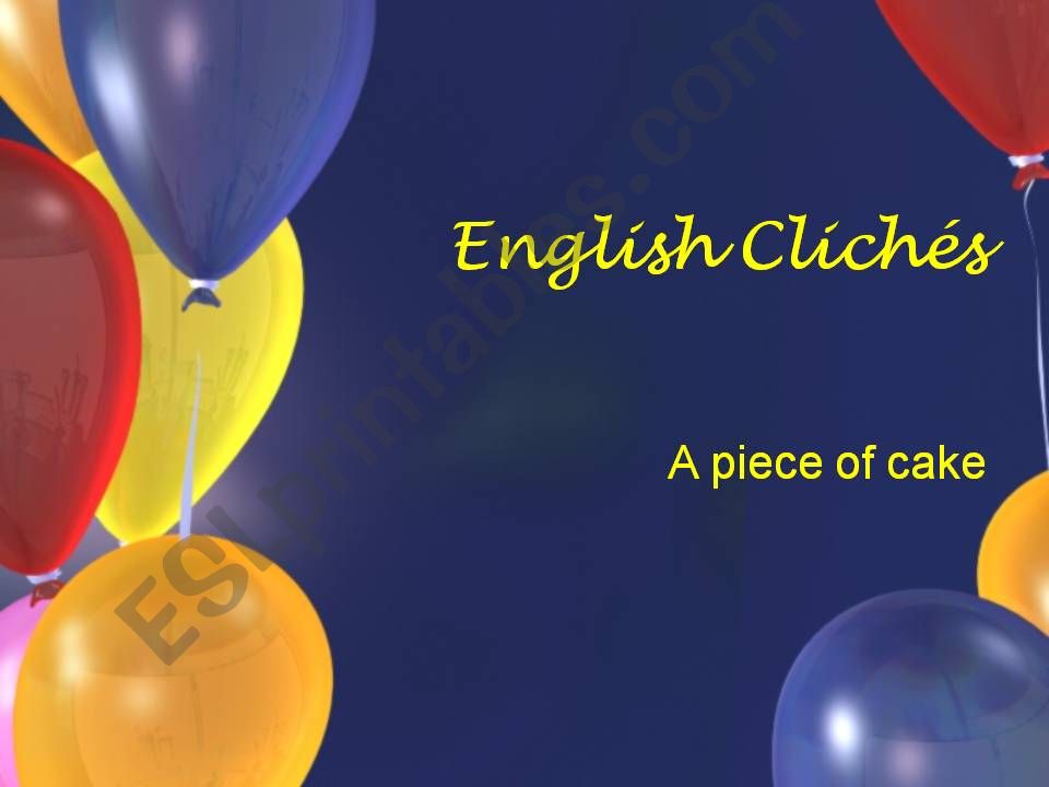 Clichs PowerPoint powerpoint