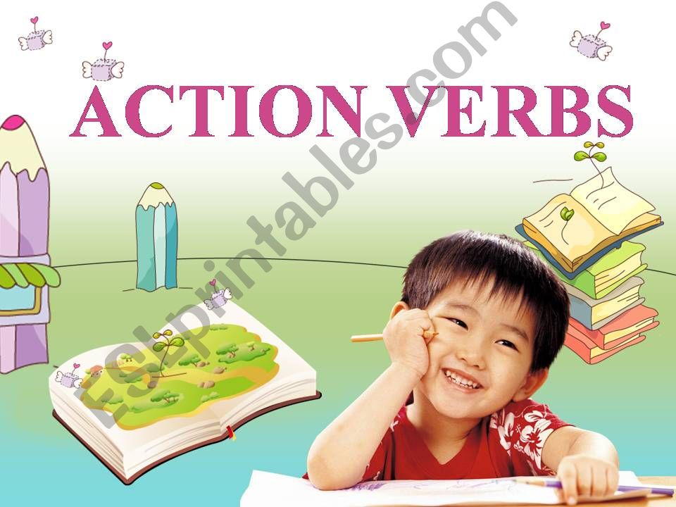 Action verbs powerpoint