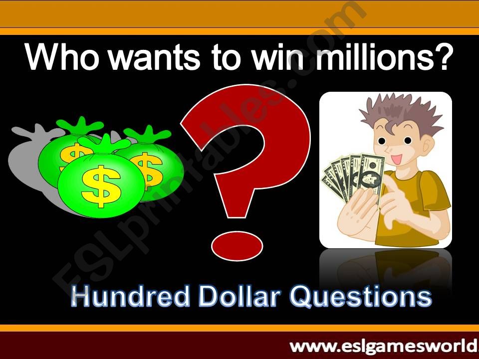 millionaire powerpoint