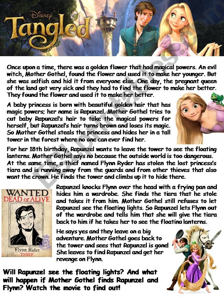 Movie: Tangled Summary + Review