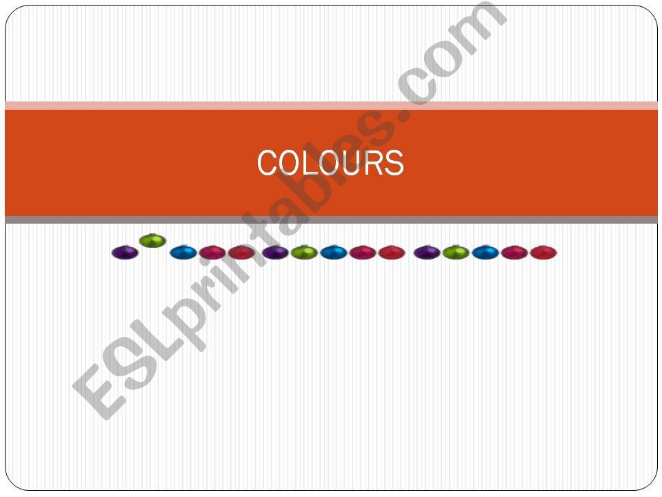 colours powerpoint