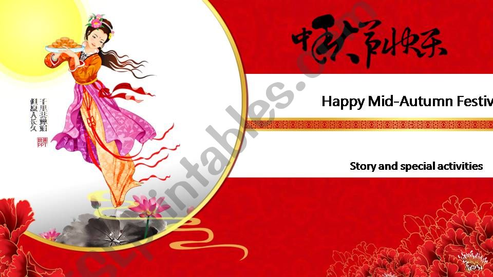 Happy Moon Festival  powerpoint