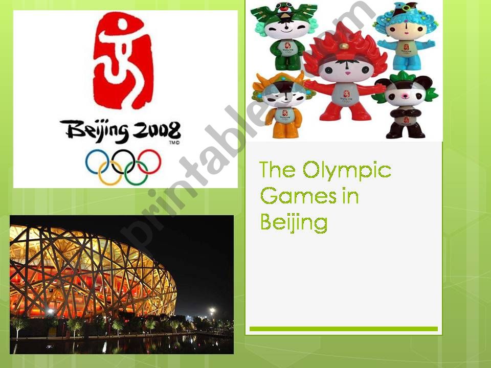 Beijing Olympics powerpoint