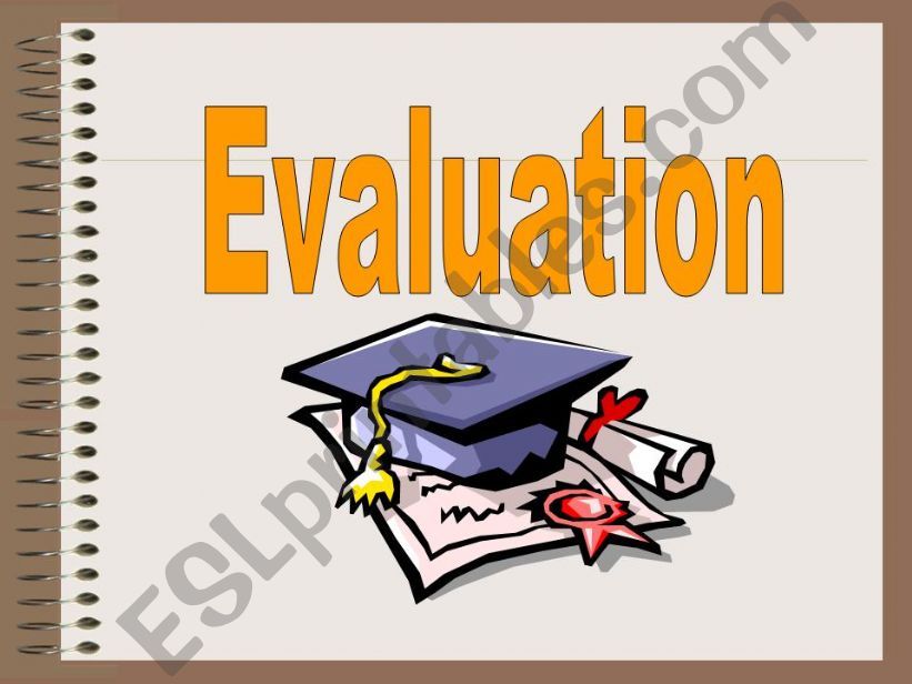 EVALUATION powerpoint