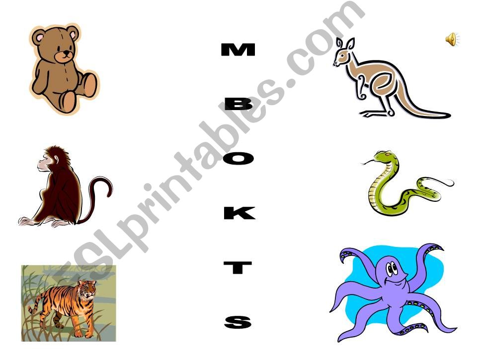 The Alphabet and exercises powerpoint