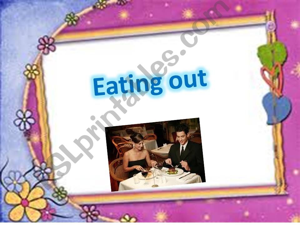 eating out powerpoint