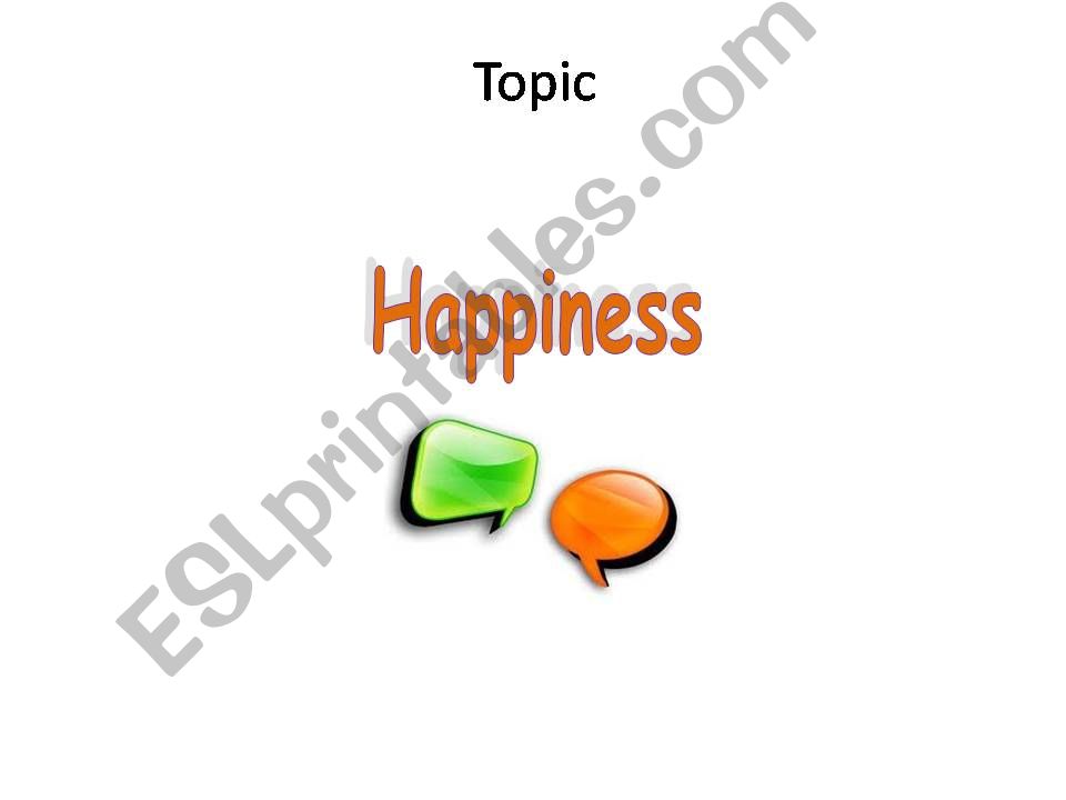 Happiness powerpoint