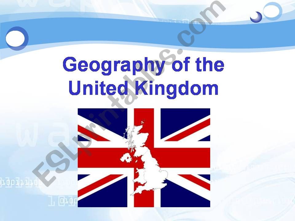 Geography UK powerpoint