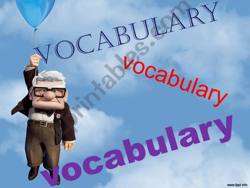 vocabulary refreshing powerpoint