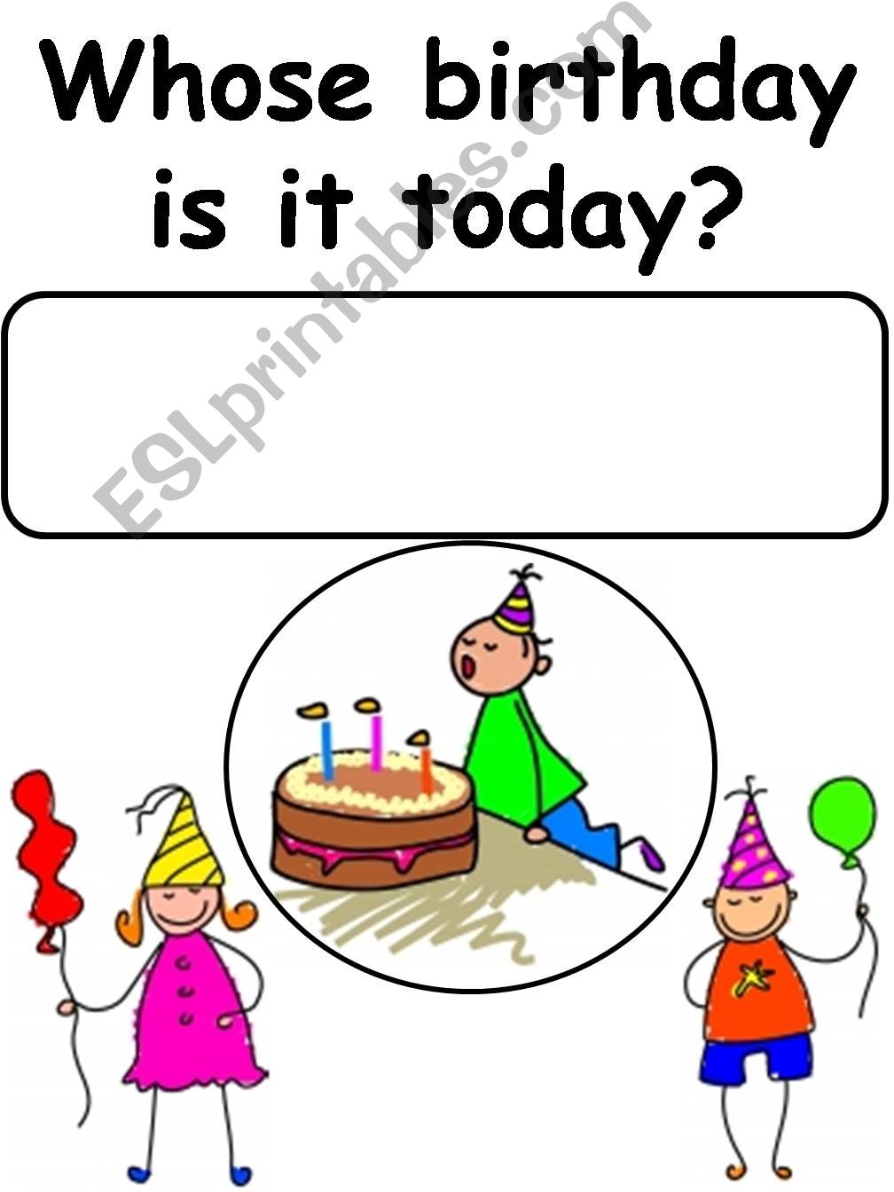 Birthday Corner powerpoint