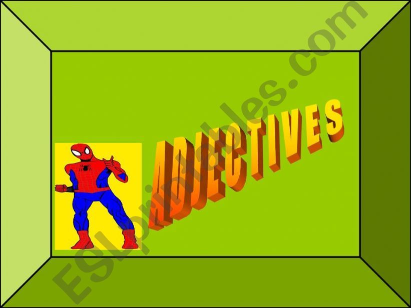 Adjectives  powerpoint