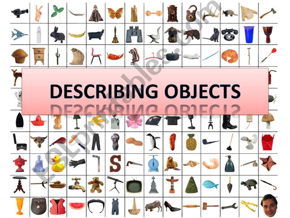 DESCRIBING OBJECTS. PET EXAM powerpoint