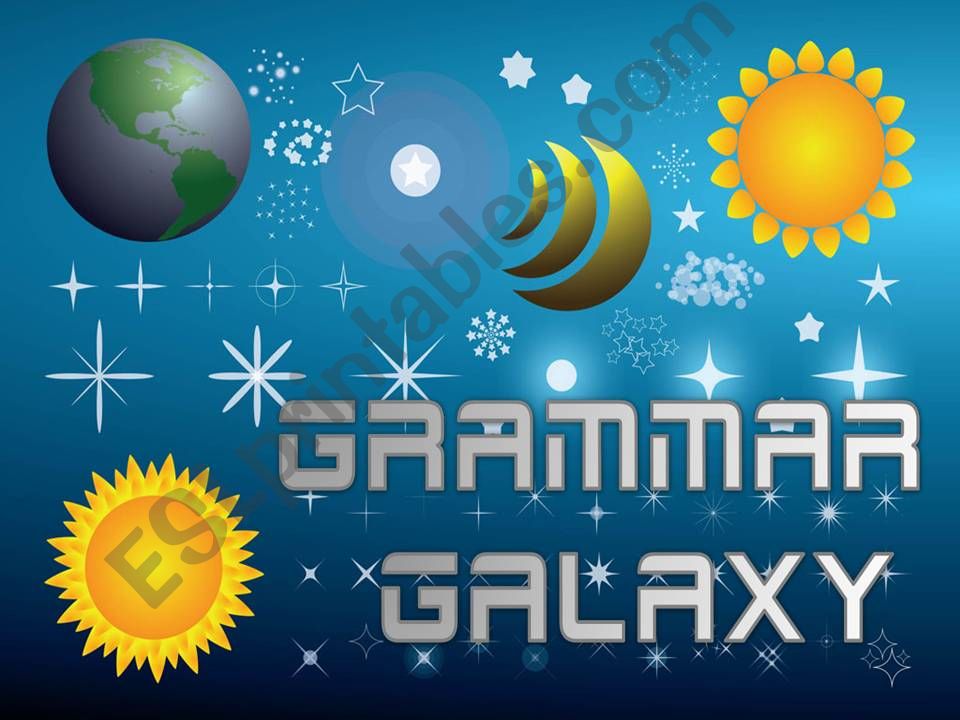 Grammar Galaxy- quantifiers game