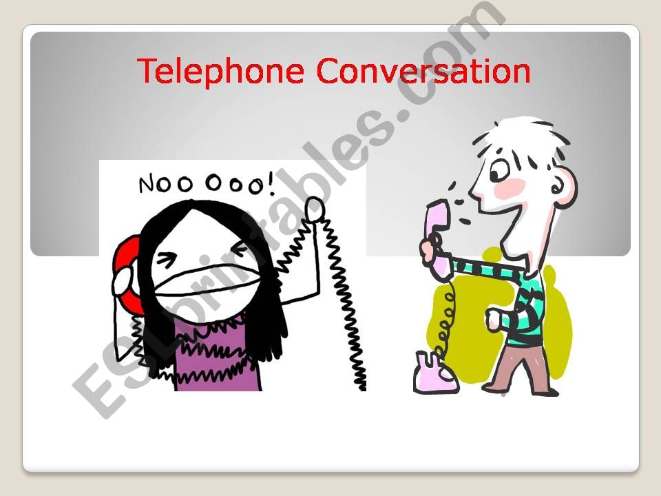 telephone conversation powerpoint