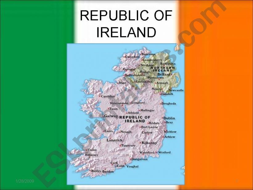 REPUBLIC OF IRELAND powerpoint