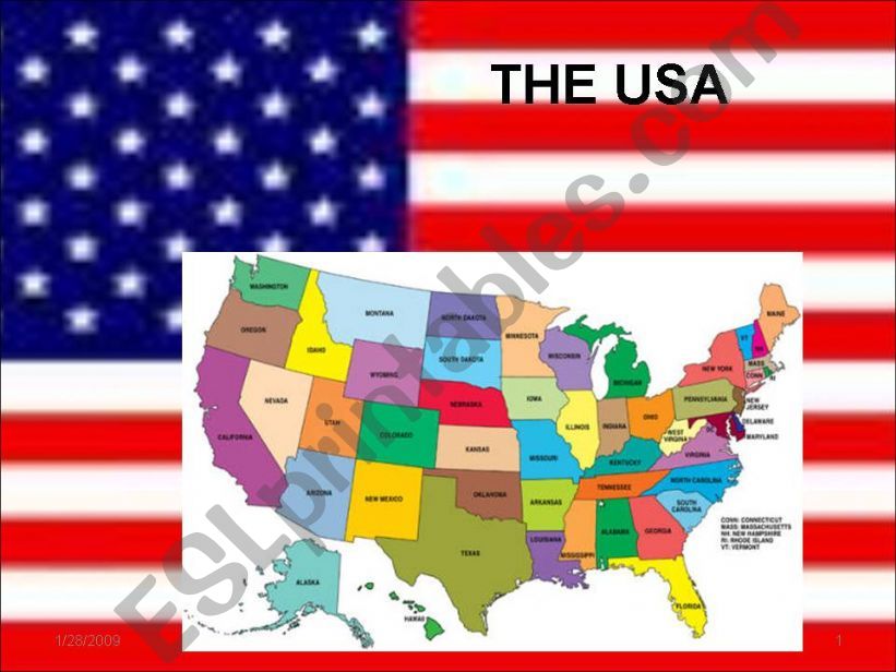 THE USA powerpoint