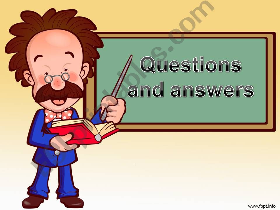 Questions and answers powerpoint