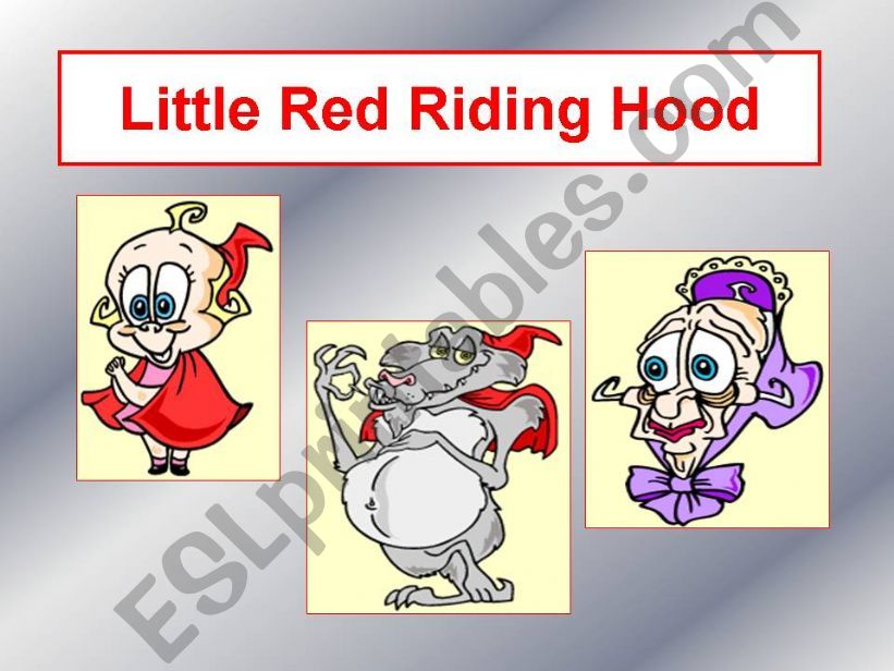 Little Red Riding Hood powerpoint