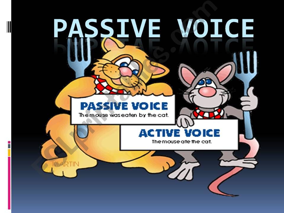 Passive Voice review powerpoint