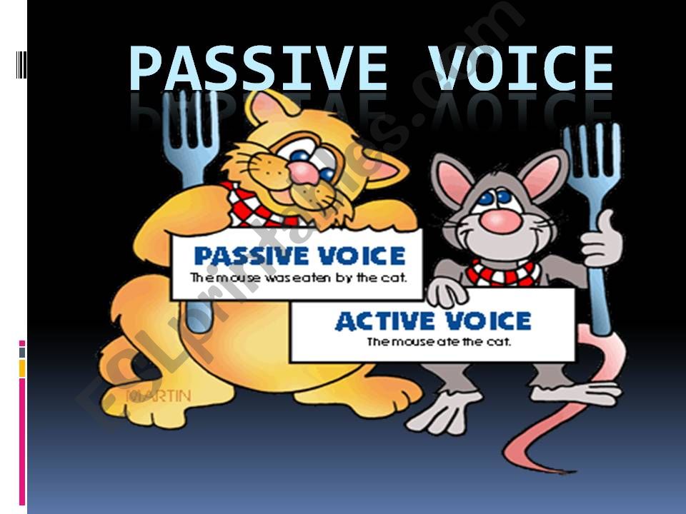 Passive Voice review powerpoint