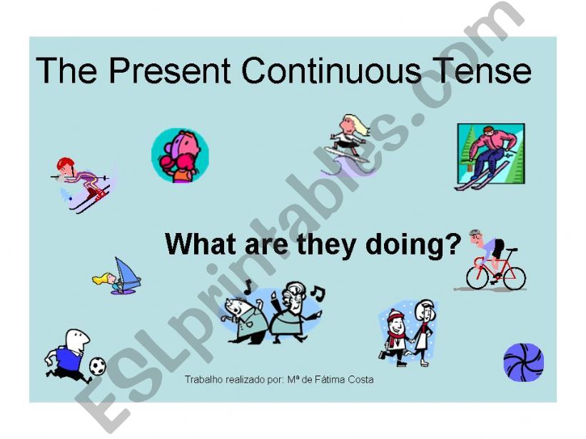 Present Continuous powerpoint