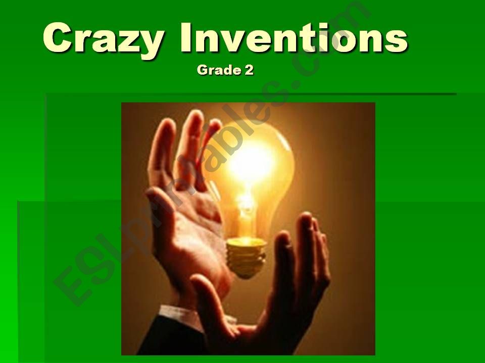 crazy inventions powerpoint