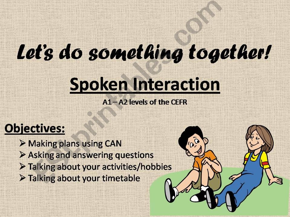 lets do something together - interactive powerpoint