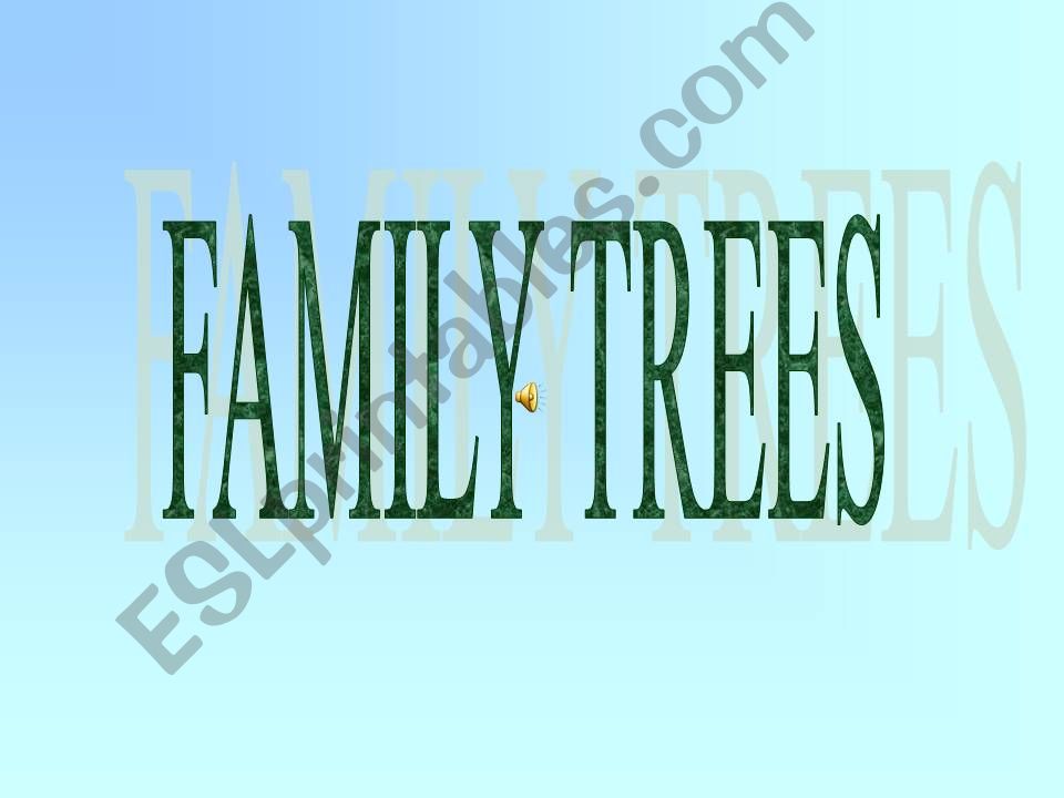 The Simpsons - Family Trees powerpoint