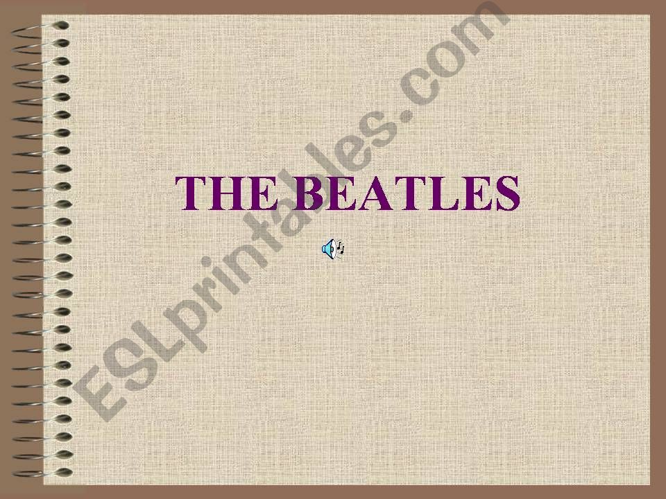 The Beatles: a few facts (simple past)
