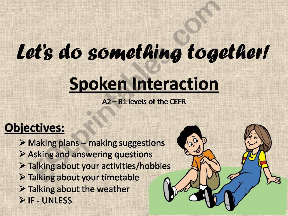 lets do something together - interactive powerpoint